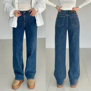 기모 마일드일자데님 겨울 하우룩 밴딩 데일리3컬러 일자와이드