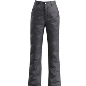 겨울 패딩바지 여성 패딩 골프 덕다운 부츠컷 바지