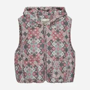 [써스데이아일랜드](광주신세계)패턴 코듀로이 후드 베스트 T258MVT277W