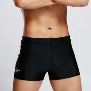 스윔수트 XL 사각 3부 남성 블랙 실내 수영복 (WFFWPOB)