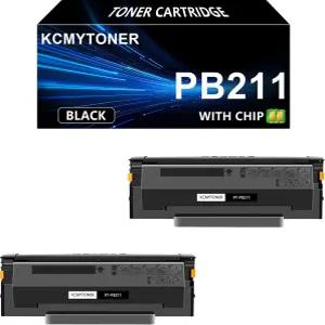 팬텀 PB-211 PB-211E PB211EV용 KCMYTONER 2PK 블랙 호환 토너 카트리지 교체 P2500W P2200 M6500NW