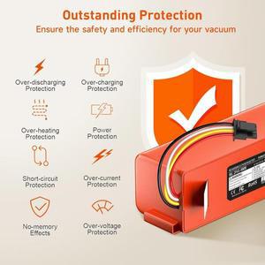 로보락 S4 S5 S6 S7 T6 Q5 Q7 E4 E5 샤오미 미지아 1C 1S 대용량 리튬이온 진공청소기 부품 교체 배터리