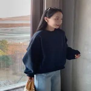 MADE 세미크롭 양기모 절개 포켓 맨투맨 (3color)