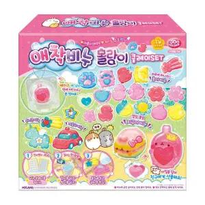 애착비누 몰랑이 클레이세트 비누만들기 열쇠고리 스티커 케이스 캐릭터 완구 선물