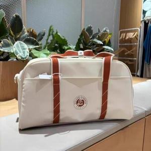 윌슨 2025 롤랑 가로스 세션 스몰 더플백 빈티지 테니스 라켓 백팩 의류 가방 액세서리 남녀 공용