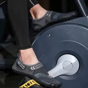 남성용 헬스화 통기성 수륙양용 경량 남성용 운동화 실내 스포츠화 스포츠 수영장 아쿠아 미끄럼 물놀이