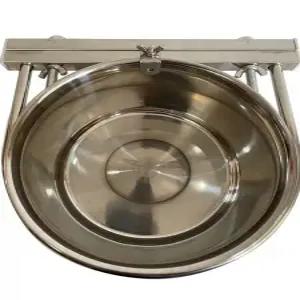 대형견 걸이형 밥그릇 물통 고정식 스테인레스 그릇