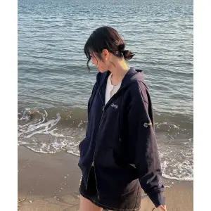 지프 JEEP 2WAY 오버핏 스몰 후드집업 (JR5TZU051NA) JR5TZU051NA 226125