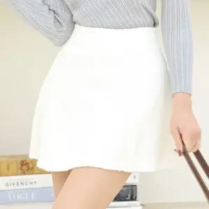 채핏 주이 트위드A라인 스커트 섹시 글램 미니 sk 트위드 겨울 a라인 속바지 데이트룩 데일리룩