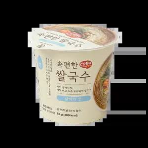 [한스코리아공식] 쿡시 속편한 쌀국수 담백한맛 58g 12개입 1BOX