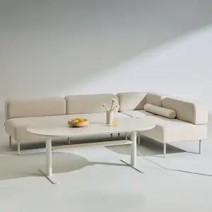 한샘 리브업 세라믹 와이드 4인 모션 테이블 1600[매장가구]