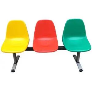 야외 플라스틱 벤치 의자 웨이팅 대기실 카페 식당 공원