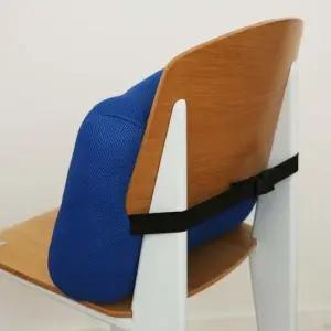 에어메쉬 Be Happy 등받이 허리받침 의자 쿠션 차량용 사무실