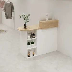 미용실 카운터 미니 계산대 상점 데스크 미니계산대