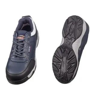 안전 작업화 소가죽 논슬립 산업화 근무화 운동화 발 보호 신발 (WFJ4Y8R)