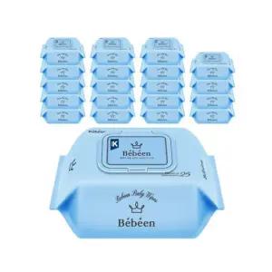 베베앙 더블 약산성 저자극 유아물티슈 캡형 25매 20팩 65gsm 434877