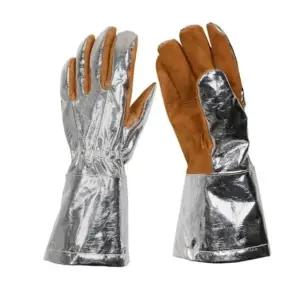 방열 작업장갑 내열 안전장갑 주물 용접용 장갑 5지 제철 방지장갑 (WFJ5AJZ)