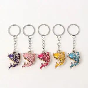 잉어 키링 롱펜던트 열쇠고리 고리 WFHXT4G