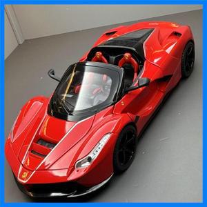 1:22 페라리 라페라리 컨버터블 합금 레이싱 카 모델 다이캐스트 금속 장난감 차량 자동차 모델 시뮬레이션