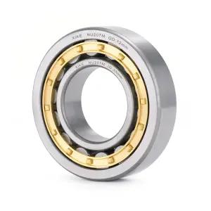 XIKE 1개 NU207M 원통형 롤러 베어링 35x72x17mm DIY용 /모터용 /터빈용 /압축기 /환원기 /기어박스 산업용