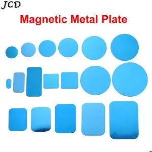 JCD 10pcs 자동차 홀더에 대 한 실버 금속 접시 유니버설 철 시트 스탠드 휴대 자석 홀더 마운트
