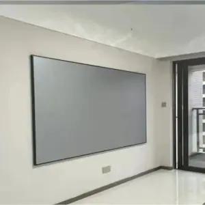 빔스크린 프로젝터 화면 100인치 커튼 액자 150인치