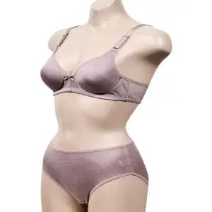 착용감 쾌적한 여성 인견 몰드 브라 팬티 세트 (WFJ6BP4)