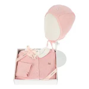 갤러리아 (임신축하,출산,백일,예쁜옷)PK)아미엘체리SET바디슈트(36170-676-04)