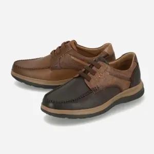 엘칸토 HC09 남성 경량쿠션 밴드조절 보트화 (브라운/베이지) LCMC62U613-1