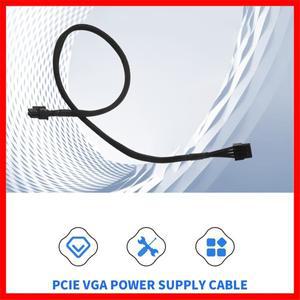 A08E-8 핀에서 8핀(6+2) PCIE VGA 공급 케이블 플렉스 슈퍼노바 650 750 850 1000 1600 2000 G2 G3 P2 T2 G
