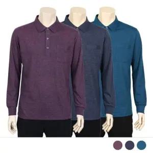 고품질 가을 반팔 남성의류 슬림핏 카라티 면티셔츠 오버핏 (WFJREWB)