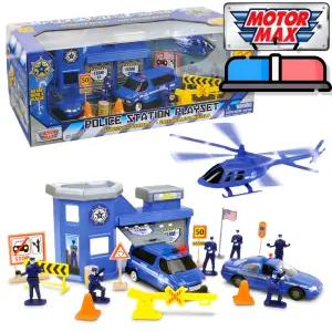 버니토 경찰서놀이세트 20P 장난감경찰차 경찰역할놀이 3세남아장난감