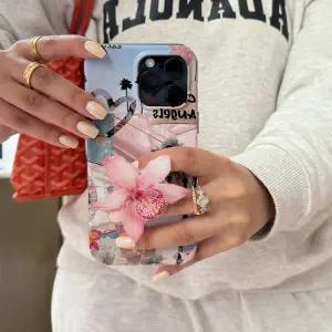 난초 스탠드 호접란 소켓 그립 네트워크 뜨거운 재능 추천 아이폰에 대한 접이식 Cymbidium 브래킷