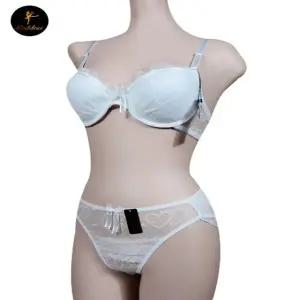 B컵 레이스장식 브라팬티 세트 (WFJ68P1)