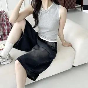 고품질 기본나시 보정 신상 여성나시티 민소매티 민소매 한 (WFJRPL6)