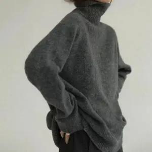 레이어드 캐주얼 추천 여자 심플 꾸안꾸 루즈핏 목폴 (KYR-WFH3W08)