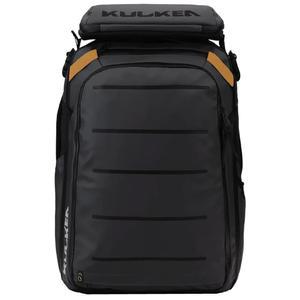 K yd 44L 여행용 백팩 - 탈부착 가능한 여행 파우치, 자석 물병 포켓, 여권 및 노트북 포켓이 포함된 넉넉한 휴대용 스노우 스포츠용 컨버터블 부츠백(블랙/골드)