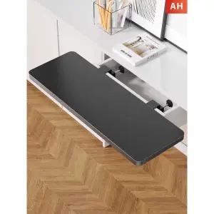 서랍형 접이식 데스크 책상연장 컴퓨터책상 선반 접이식