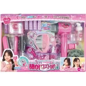 여아 다양한도구 벨트가방 미용실놀이세트 유치원생 거울 키카