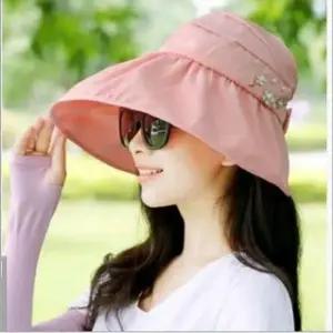 키밍 접이식 여름 썬캡 챙넓은 모자 자외선 차단 여성