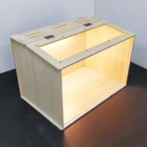 피그미다람쥐용품 골든햄스터케이지 사육장 투명