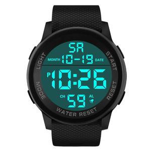 [미국배송] LED 백라이트 알람 백라이트가 있는 남성용 방수 군용 야외 손목시계 LSVTRUS 디지털 스포츠 시계