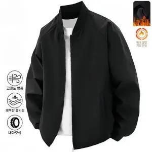 맨투맨 남성 티 고급 가을 겨울 기모 차이나 캐주얼 카디건 상의 admr4