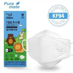 [하프클럽/]KF94 초소형 화이트 마스크 뉴브리지 일회용 안전 필터