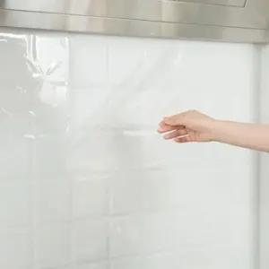 60x90cm 시트지 부엌 투명 타일시트지 싱크대시트지 타일시트지