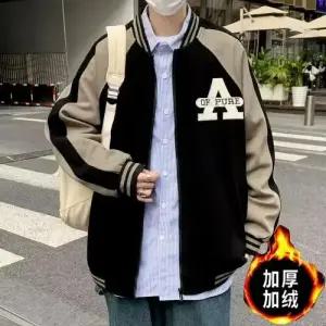 추동 캐주얼 남친 자켓 점퍼 트렌드 도톰 기모 야구 패피4