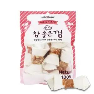 고품질 6P 좋은껌 간식 우유 강아지 참 치킨맛 (WFJS2UN)