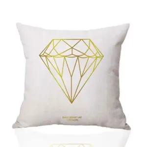 쿠션커버 45 45cm 다이아 보석쿠션 디자인쿠션 소품 (WFK6HZW)