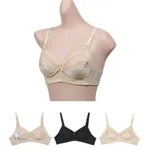 (비너스)플라워 자스민 노와이어 다기능 매쉬 A컵 브라 (WFK5W93)