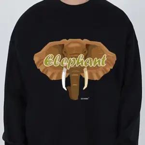 키밍 코끼리 티셔츠 여자 남자 긴팔 동물티 맨투맨 W4E7FCF